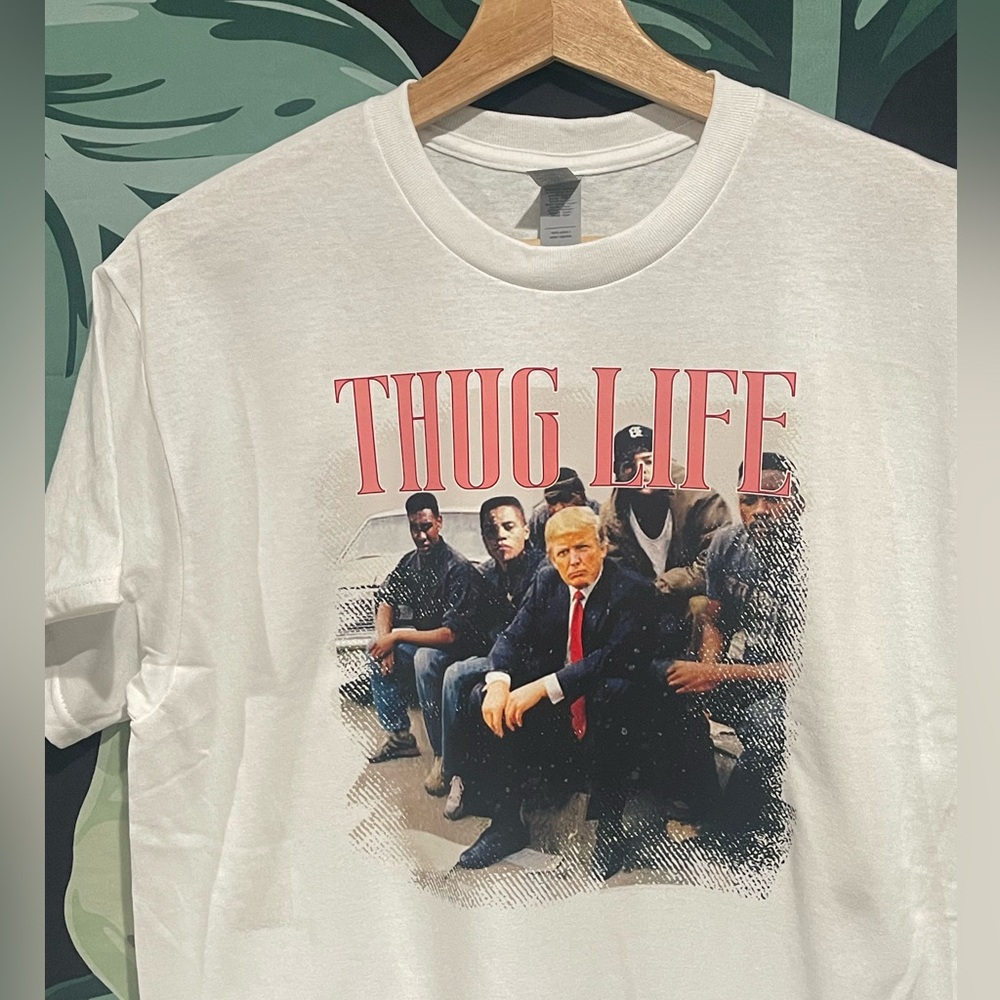 Trump crop tee